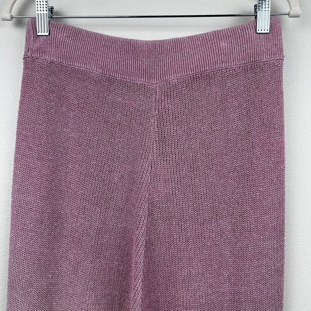 NEW Free People Beach Check It Out Sweater Pants in Floral Dust Combo Lg Comfort - Picture 5 of 16